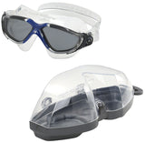 Aqua Sphere Vista Goggles Clear/Dark GRAY/Blue with SMoke Lens