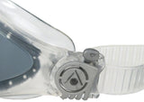 Aqua Sphere Kayenne Goggles Clear/Silver with SMoke Lens