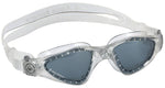 Aqua Sphere Kayenne Goggles Clear/Silver with SMoke Lens