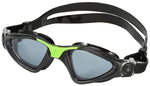 Aqua Sphere Kayenne Goggles Black/Green with SMoke Lens