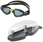 Aqua Sphere Kayenne Goggles Black/Green with SMoke Lens