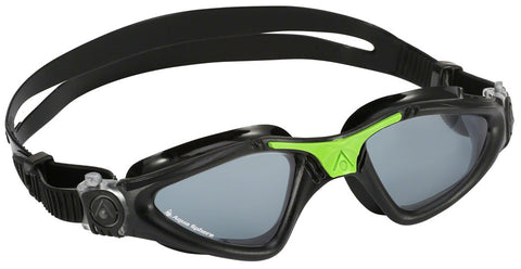 Aqua Sphere Kayenne Goggles Black/Green with SMoke Lens