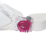 Aqua Sphere Kayenne Compact Fit Goggles Clear/Fuschia with Clear Lens