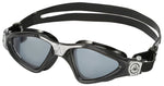 Aqua Sphere Kayenne Goggles Black/Silver with SMoke Lens