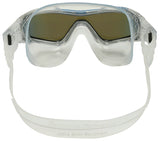 Aqua Sphere Vista Pro Goggles Transparent/Blue with Blue Titanium Mirro Lens