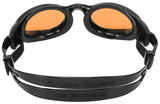 Aqua Sphere Kaiman Goggles - Black with Amber Lens