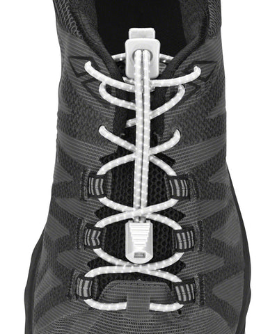 Nathan Run Laces Reflective One Fits All White