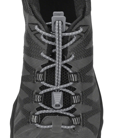 Nathan Run Laces One Fits All Steel Grey