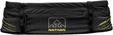 Nathan VaporKrar Waist Pak Hydration Belt includes 20oz Soft Flask Black 2X