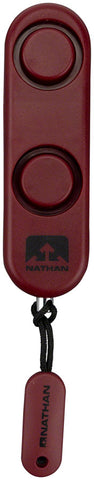 Nathan SafeRun Ripcord Siren Personal Alarm - Red Dahlia