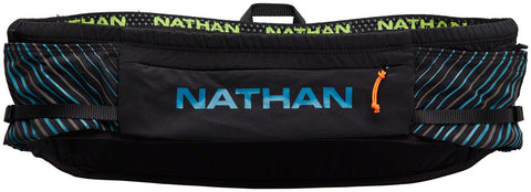 Nathan Pinnacle Running Belt - Black/Blue 2X-Small/X-Small