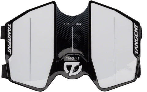 Tangent Side Plate Number Plate White/Black