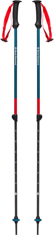 Black Diamond First Strike Trekking Poles - Fjord Blue