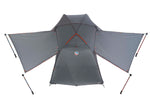 Big Agnes Inc. Copper Spur HV UL3 Bike Pack Shelter - Gray/Silver