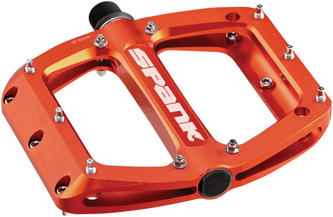 Spank Spoon 100 Pedals - Platform Aluminum 9/16 100mm Wide Orange