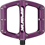 Spank Spoon 110 Pedals - Platform Aluminum 9/16 110mm Wide Purple