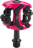 iSSi Flash II Pedals Dual Sided Clipless Aluminum 9/16 Pink