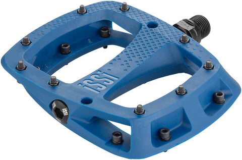 iSSi Thump Pedals Platform Composite 9/16 Blue Replaceable Pins