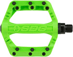 SDG Slater Kids Pedals Platform Composite/Plastic 9/16 Neon Green