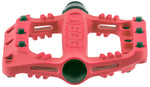 SDG Slater Kids Pedals Platform Composite/Plastic 9/16 Red