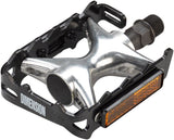 Dimension Mountain Compe Pedals Platform Aluminum 9/16 Black/Silver