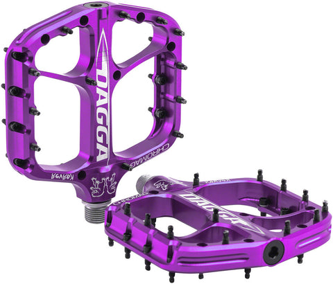 Chromag Dagga Pedals Platform Aluminum 9/16 Purple