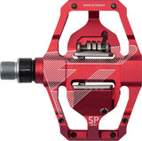 Time SPECIALE 12 Pedals Dual Sided Clipless with Platform Aluminum 9/16 Red