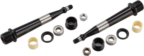 iSSi Bushing and Bearing Spindle Rebuild Kit +6mm Length (58.5mm) Black