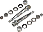 iSSi Triple Bearing Spindle Rebuild Kit Standard Length (52.5mm) Silver