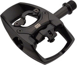 iSSi Flip II Pedals Single Side Clipless with Platform Aluminum 9/16 Black