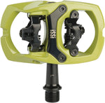 iSSi Trail II Pedals Dual Sided Clipless with Platform Aluminum 9/16 Army