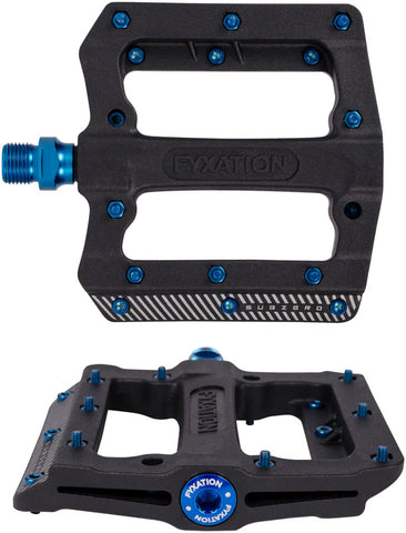 Fyxation Mesa MP Subzero Pedals Platform Composite/Plastic 9/16 Black/Blue