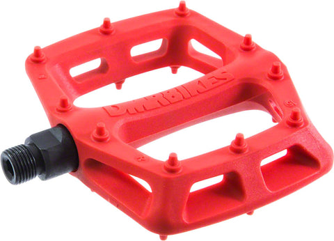 DMR V6 Pedals Platform Plastic 9/16 Red