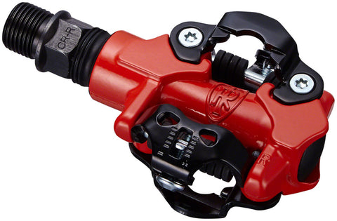 Ritchey Comp XC Pedals Dual Sided Clipless with Platform Aluminum 9/16 Red