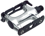 All City Standard Track Pedals 9/16 Black/Silver