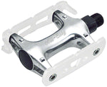 All City Standard Track Pedals 9/16 White/Silver