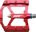 HT AE05 Evo+ Pedals Platform Aluminum 9/16 Red