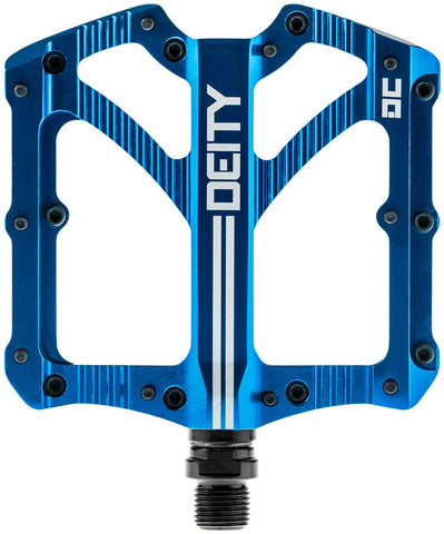 Deity Bladerunner Pedals Platform Aluminum 9/16 Blue