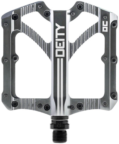 Deity Bladerunner Pedals Platform Aluminum 9/16 Platinum