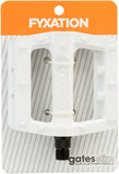 Fyxation Gates Slim Pedals - Platform Plastic 9/16 White