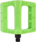 Fyxation Gates Slim Pedals Platform Plastic 9/16 Green