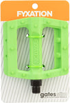 Fyxation Gates Slim Pedals Platform Plastic 9/16 Green