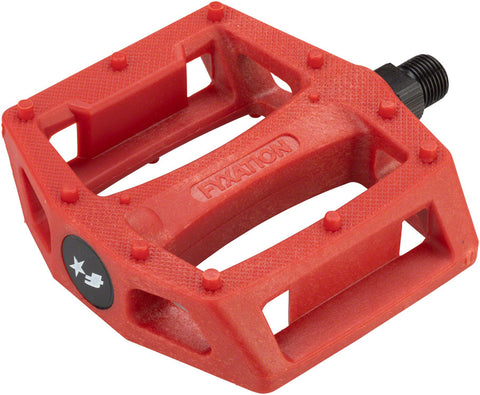 Fyxation Gates Pedals Platform Composite/Plastic 9/16 Red