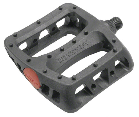 Odyssey Twisted PC Pedals Platform Composite/Plastic 1/2 Black