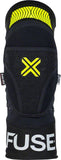 Fuse Protection Omega Knee Pad: Black/Neon Yellow LG/XL Pair