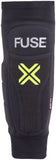 Fuse Protection Omega Shin/Whip Pad - Black/Neon Yellow X-Large