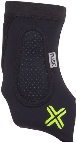 Fuse Protection Omega Ankle Protector Black/Neon Yellow