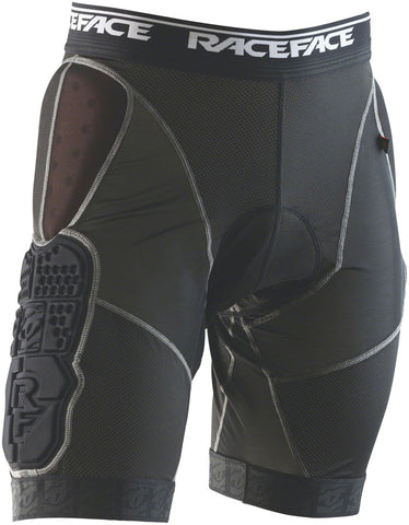 RaceFace Flank Short Liner with Hip Pad - Stealth LG