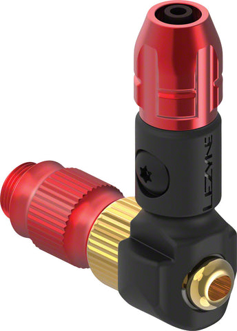 Lezyne ABS1 Pro HP Pump Chuck Head Red
