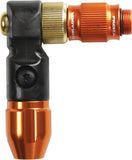 Lezyne ABS1 Pro HV Chuck Head Orange/Black